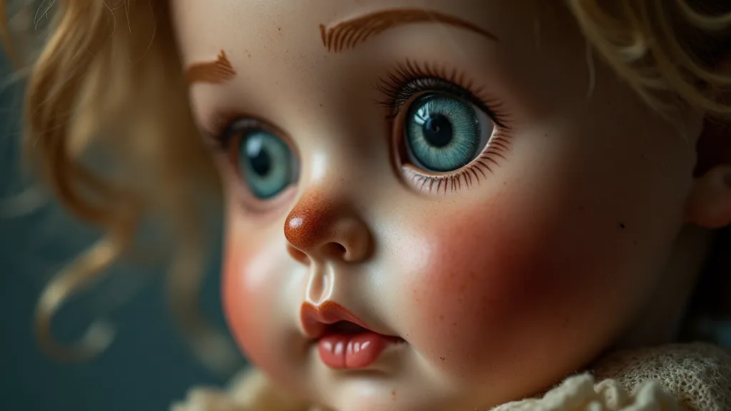 Composition Doll Face Detail